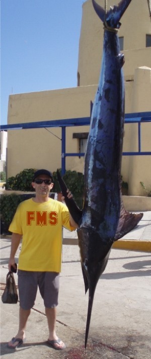Man with fish