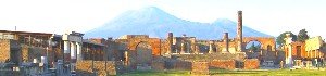 Pompeii and Mt. Vesuvius, Italy